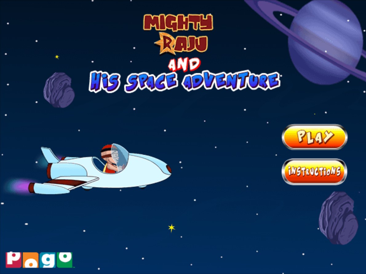 Mighty Raju and His Space Adventure Game
