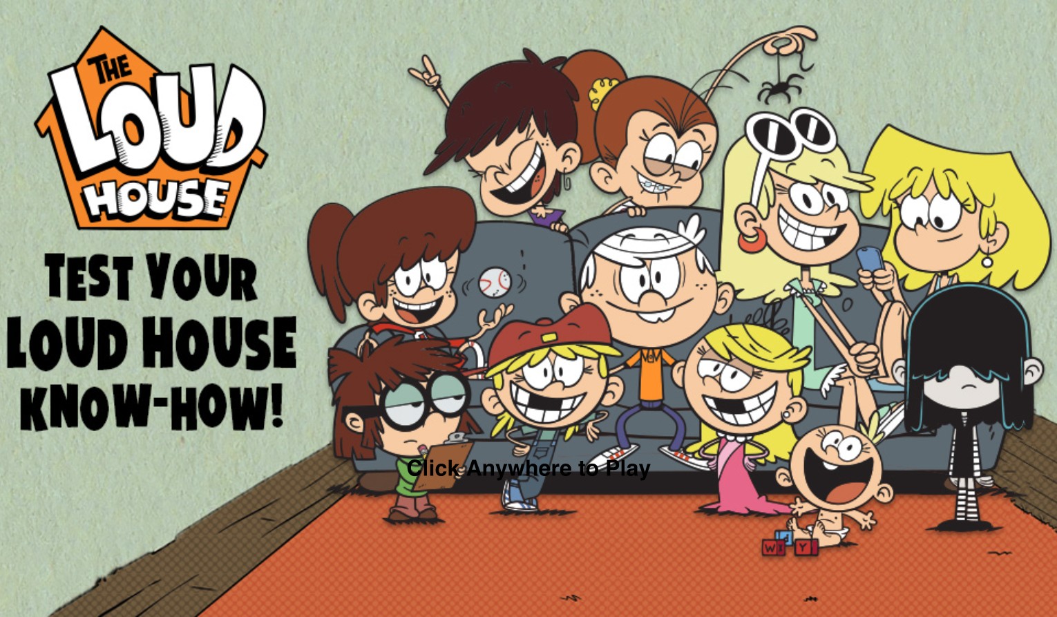 Test Your Loud House Know-How - Nickelodeon Quiz Game