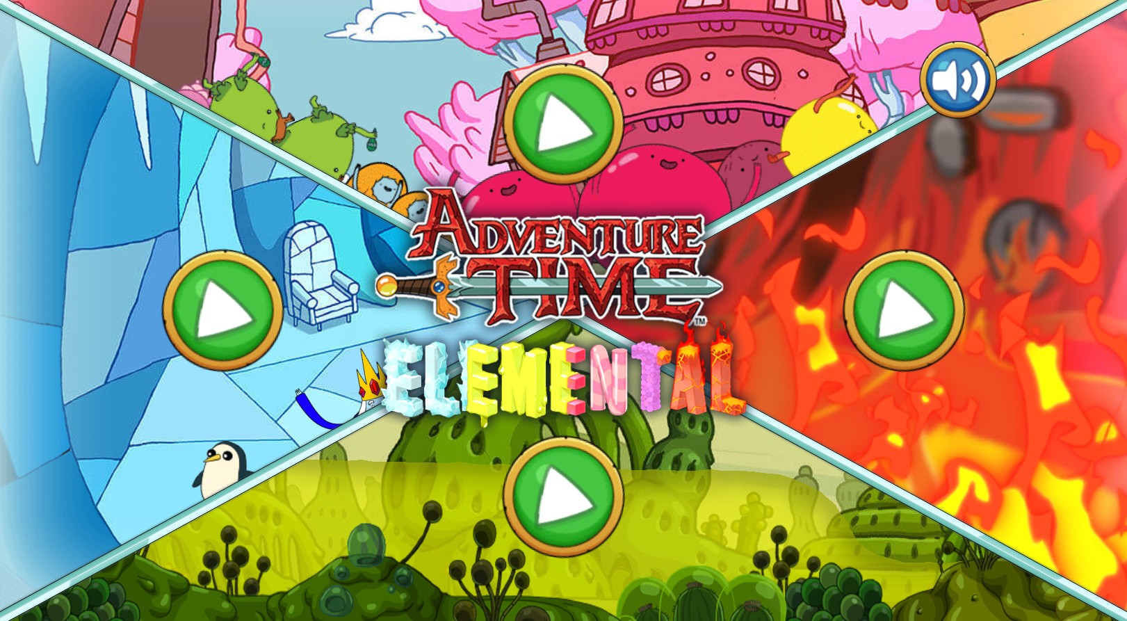 Adventure Time Elemental Game