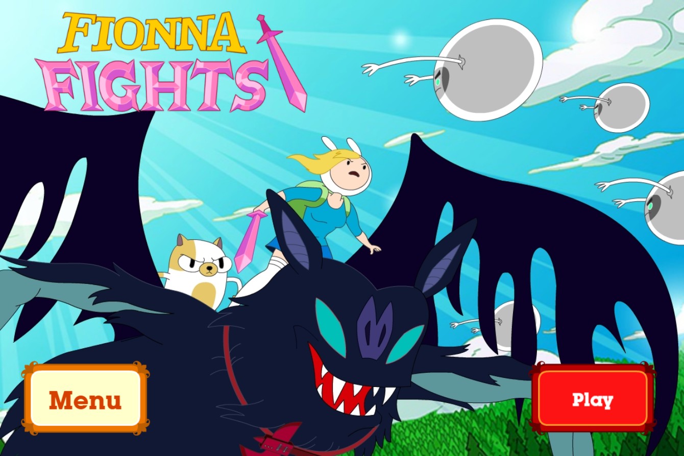 Adventure Time Fionna Fights Game