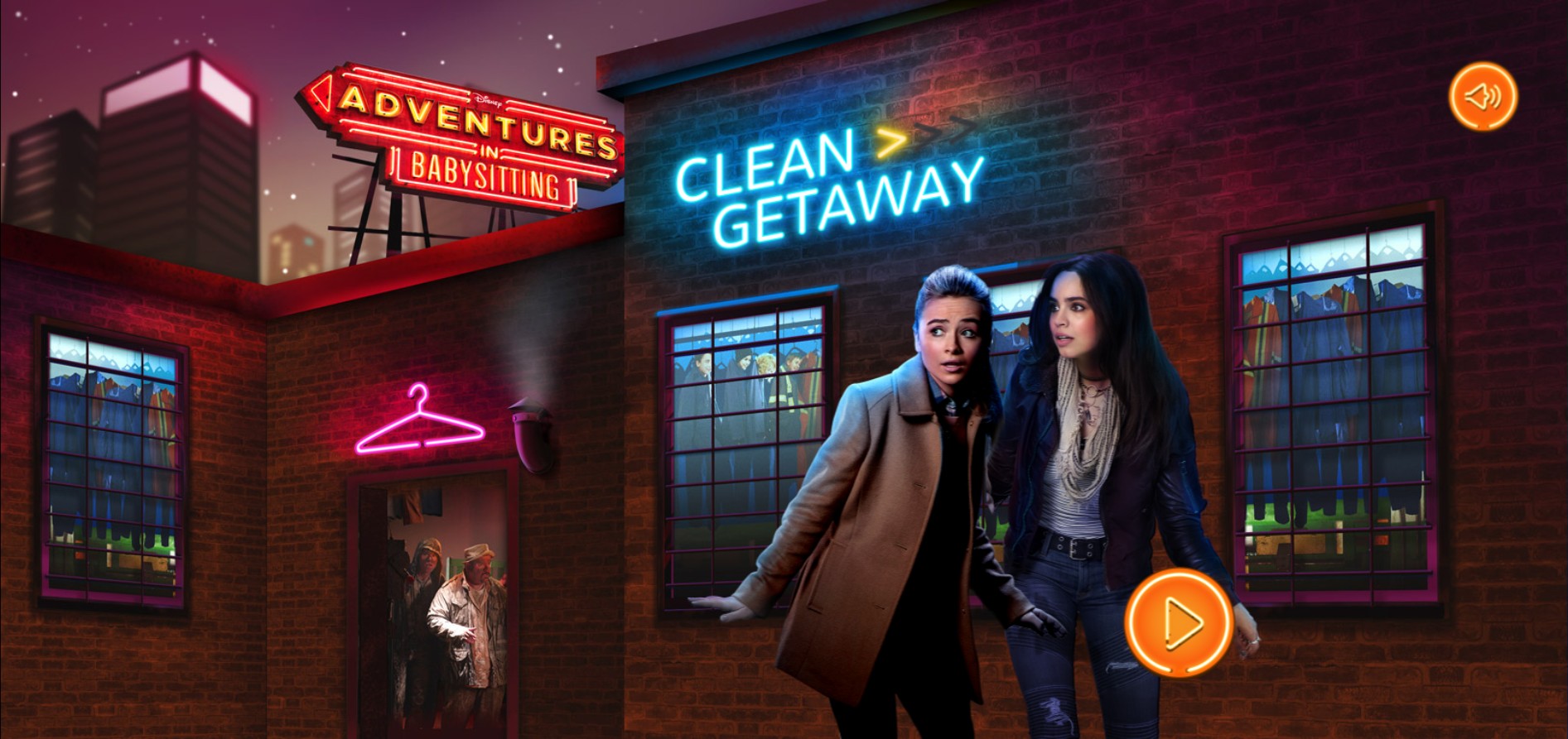 Adventures in Babysitting: Clean Getaway Online Game