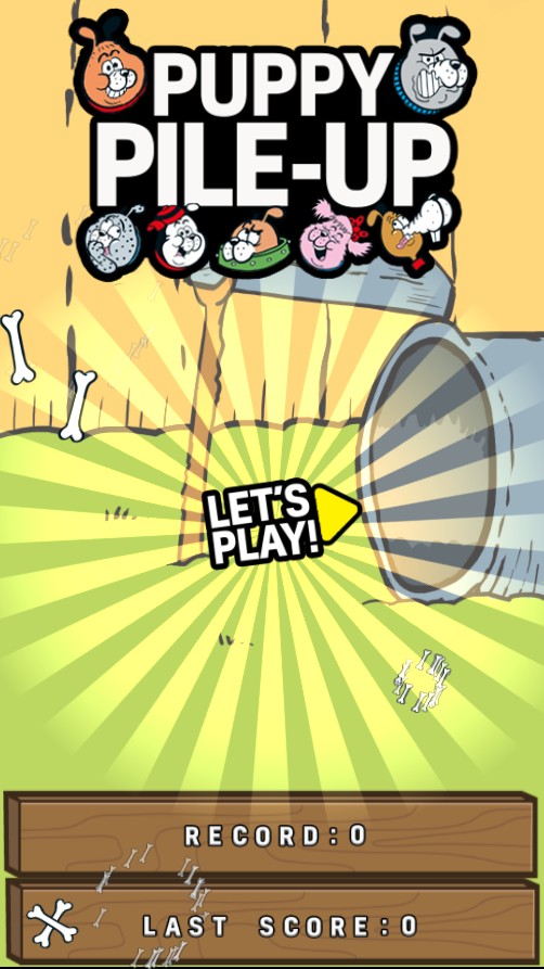 Puppy Pile-Up Match 3 Animal Game