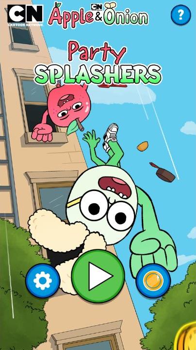 Apple and Onion Party Splashers - Fun Cartoon Network Arcade Game