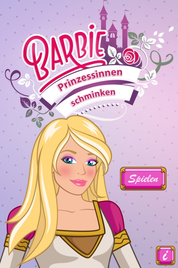 Barbie Princess Makeover Browser Game