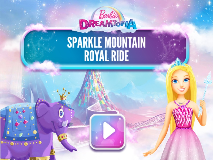 Barbie Dreamtopia Sparkle Mountain Royal Ride Online Game