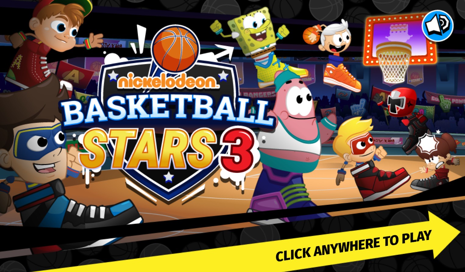 Nickelodeon Basketball Stars 3 Play Online