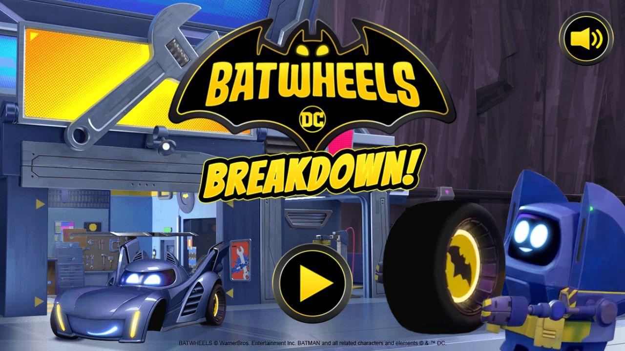Batwheels Breakdown - Play Free Online DC Superheroes Repair Game