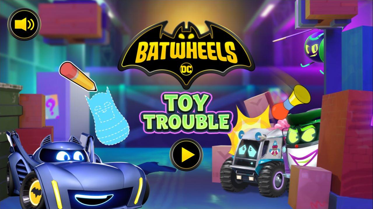 Batwheels Toy Trouble - Play DC Superhero Car Games