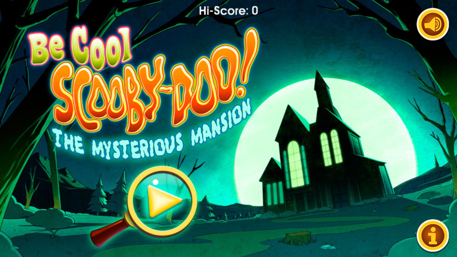 Be Cool Scooby-Doo The Mysterious Mansion HTML5 Browser Game