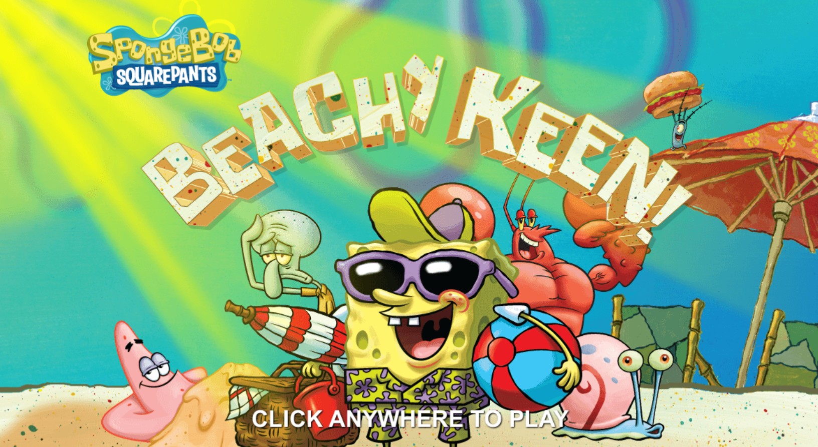 Beachy Keen SpongeBob SquarePants Online Game