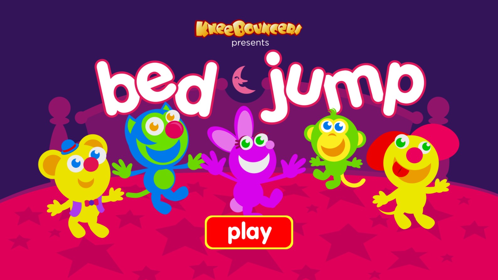 Bed Jump KneeBouncers Kids Game