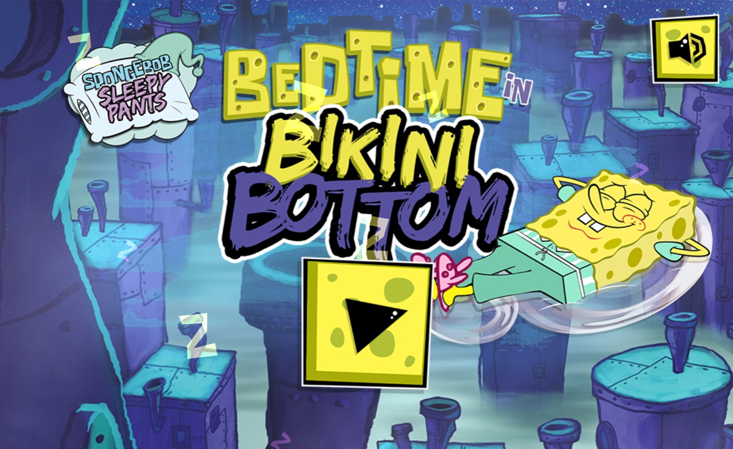 Bedtime in Bikini Bottom SpongeBob SleepyPants Game