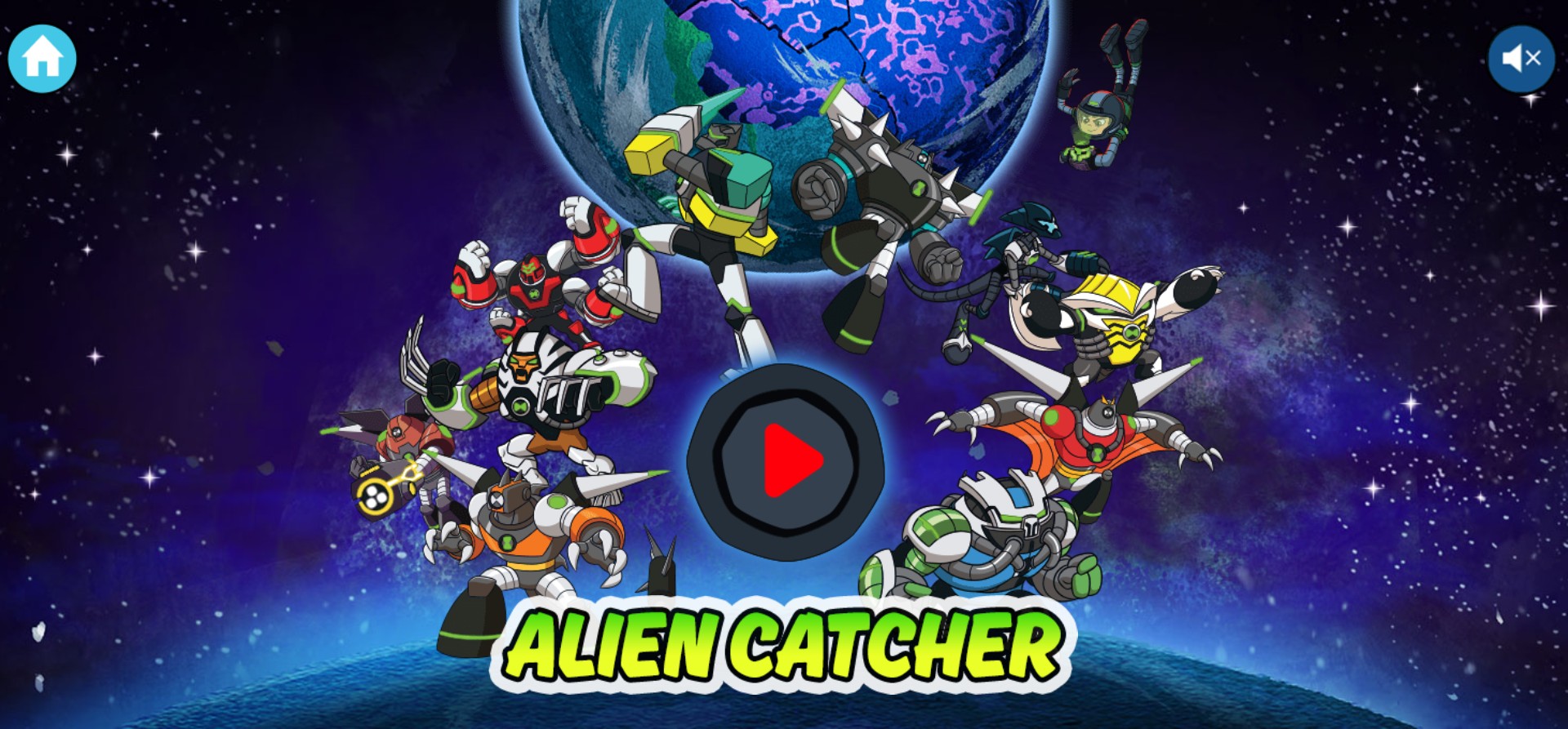 Ben 10 Alien Catcher - Play Free Cartoon Network Arcade Game