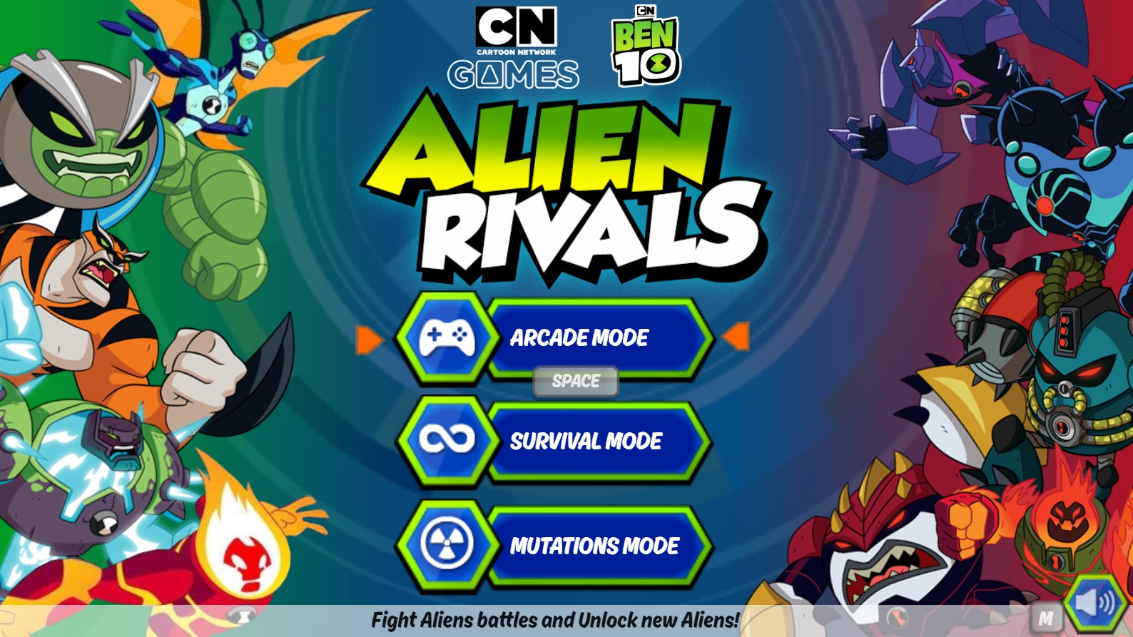 Ben 10 Alien Rivals V2 - Play Free Cartoon Network Action Game