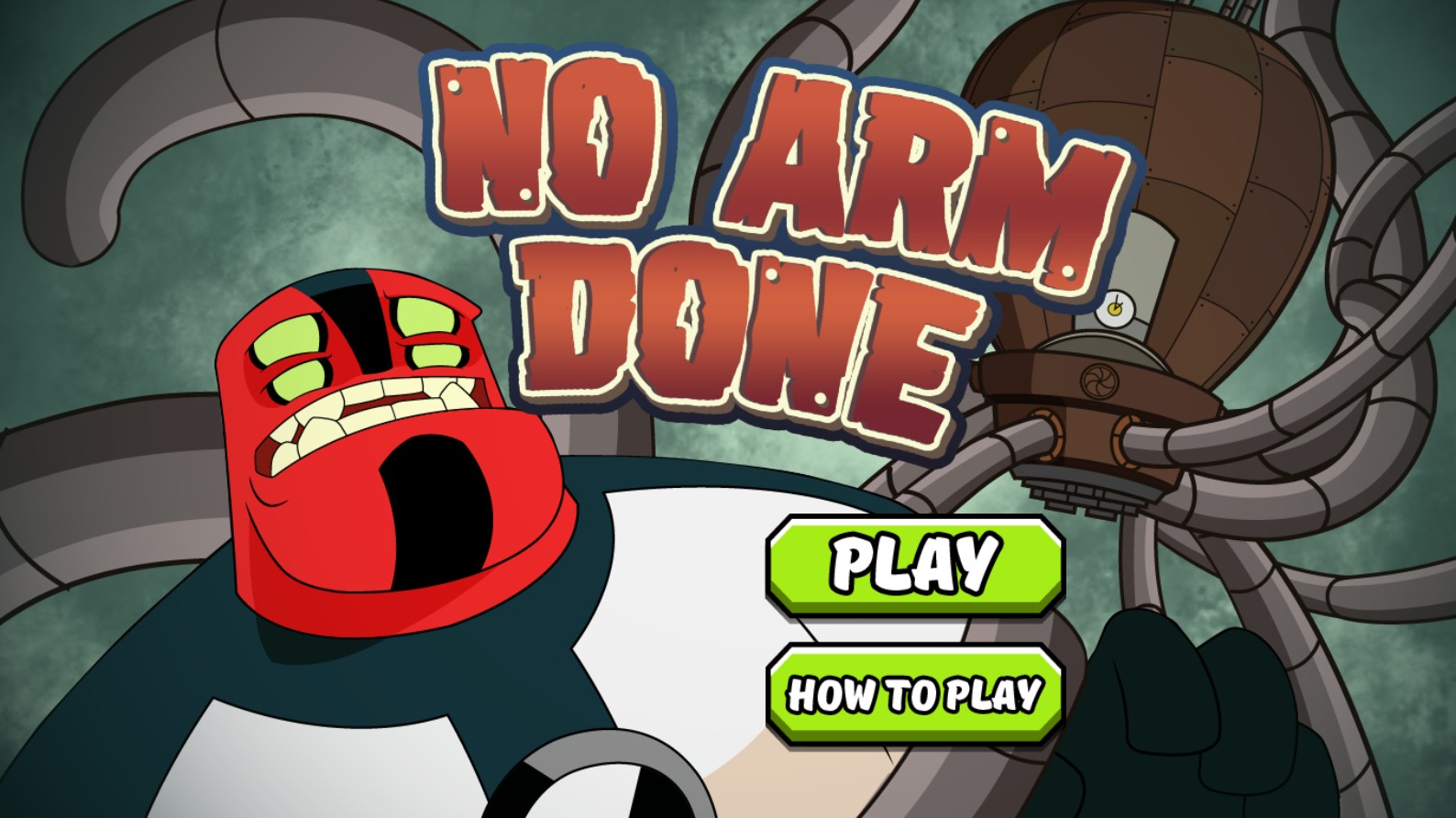 Ben 10 No Arm Done - HTML5 Action Game