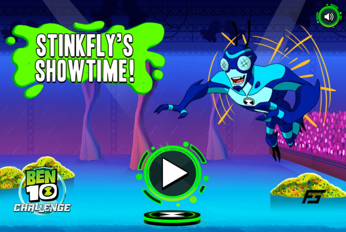 Ben 10 Stinkfly Showtime - Play Online Browser Game
