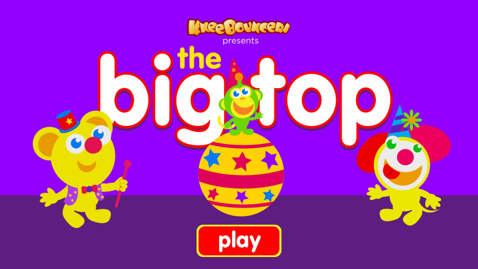 The Big Top KneeBouncers Circus Game