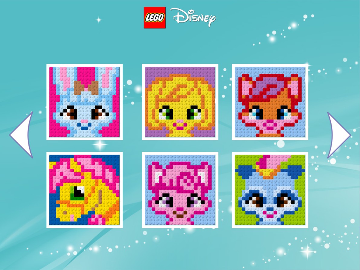 Brixelart LEGO Disney Pixel Coloring Game