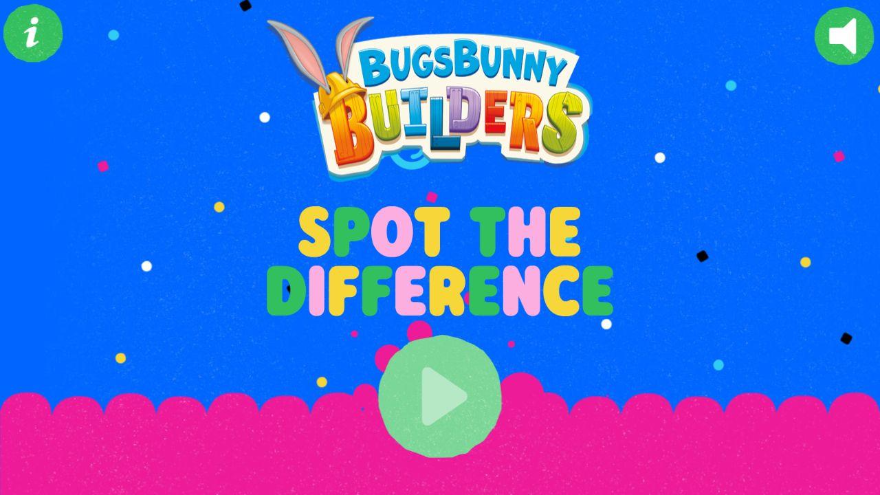 Bugs Bunny Builders Spot The Difference Game