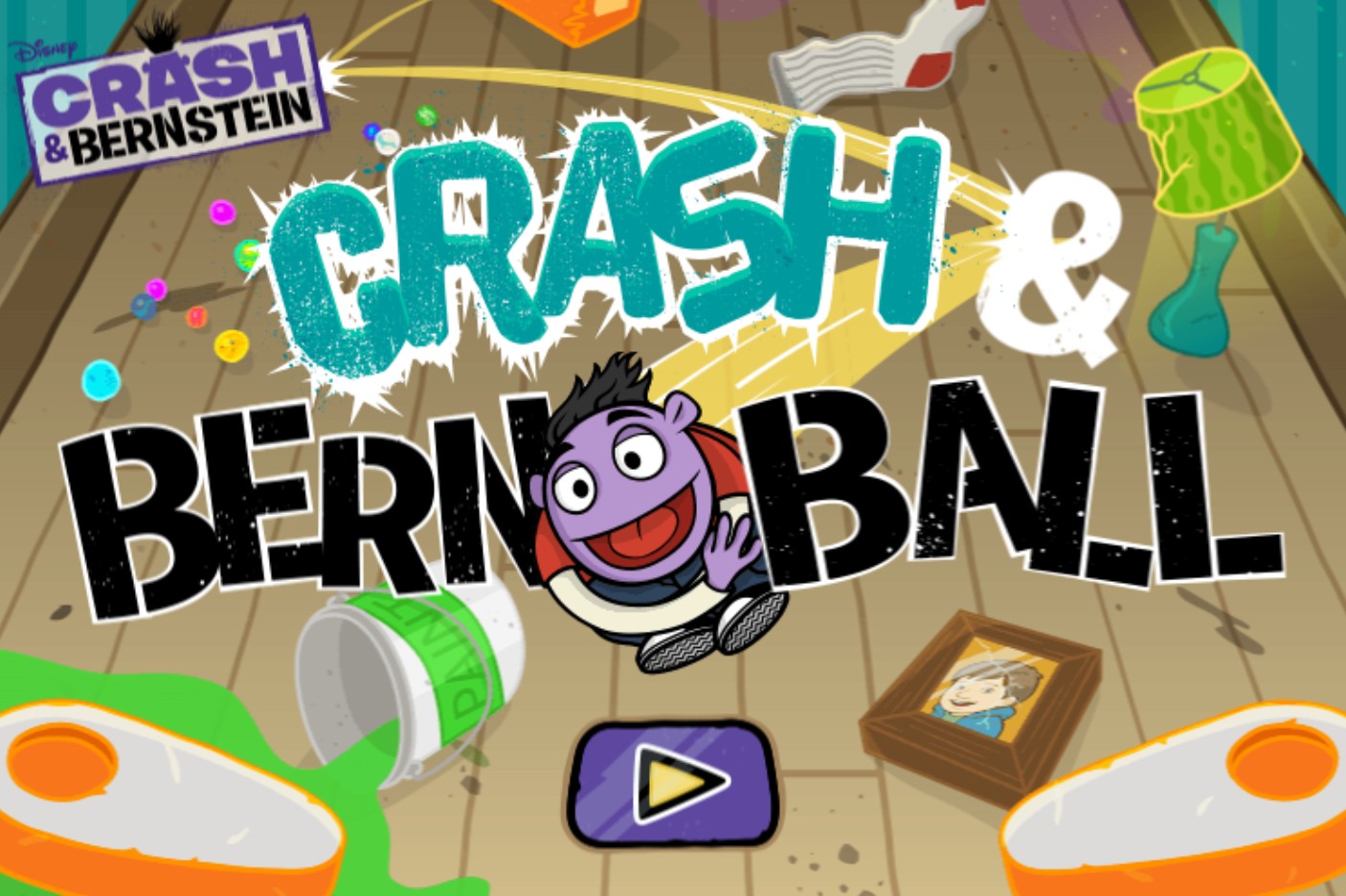 Crash and Bernball - Disney Crash & Bernstein Arcade Game