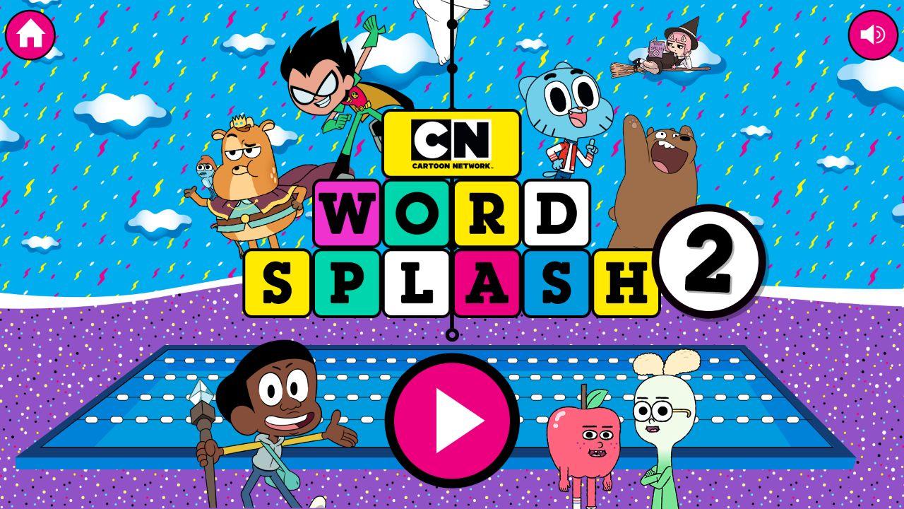 Cartoon Network Word Splash 2 - Fun Educational Browser Game