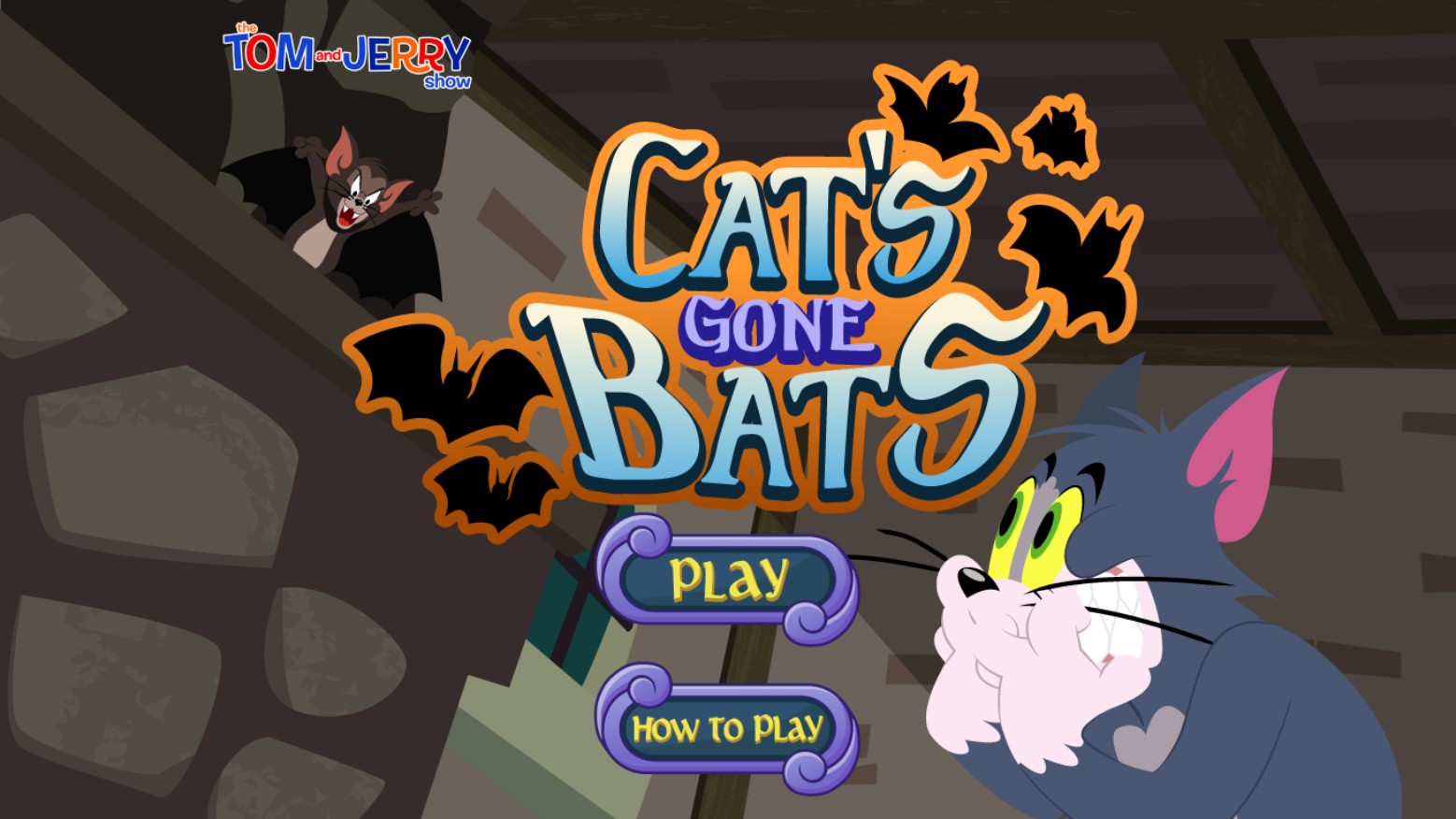 Cats Gone Bats - Tom and Jerry Online Game