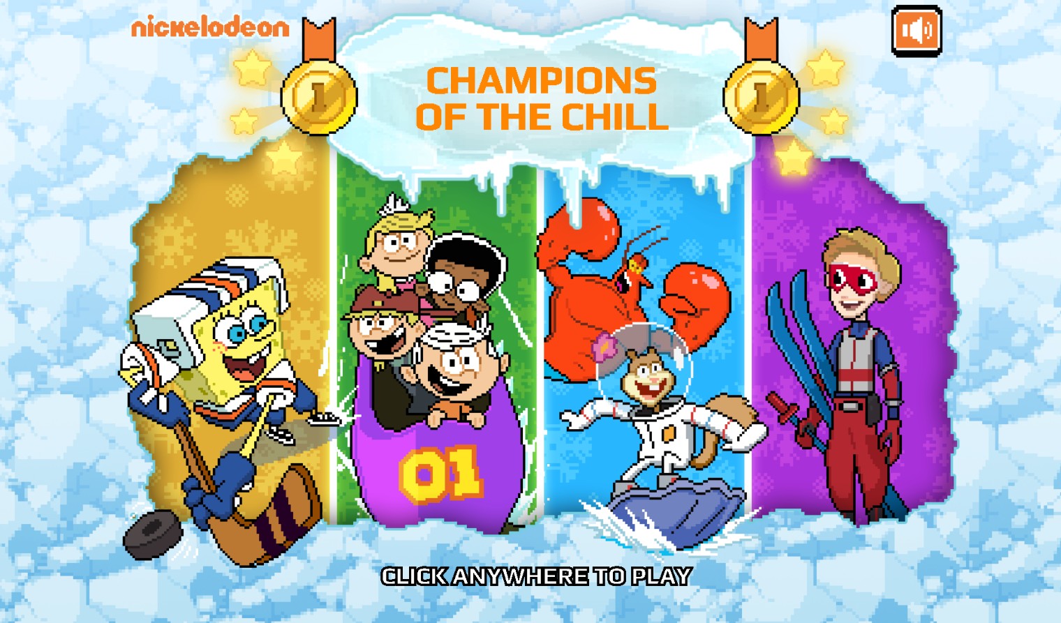 Champions of the Chill 2 - Nickelodeon Winter Sports Game