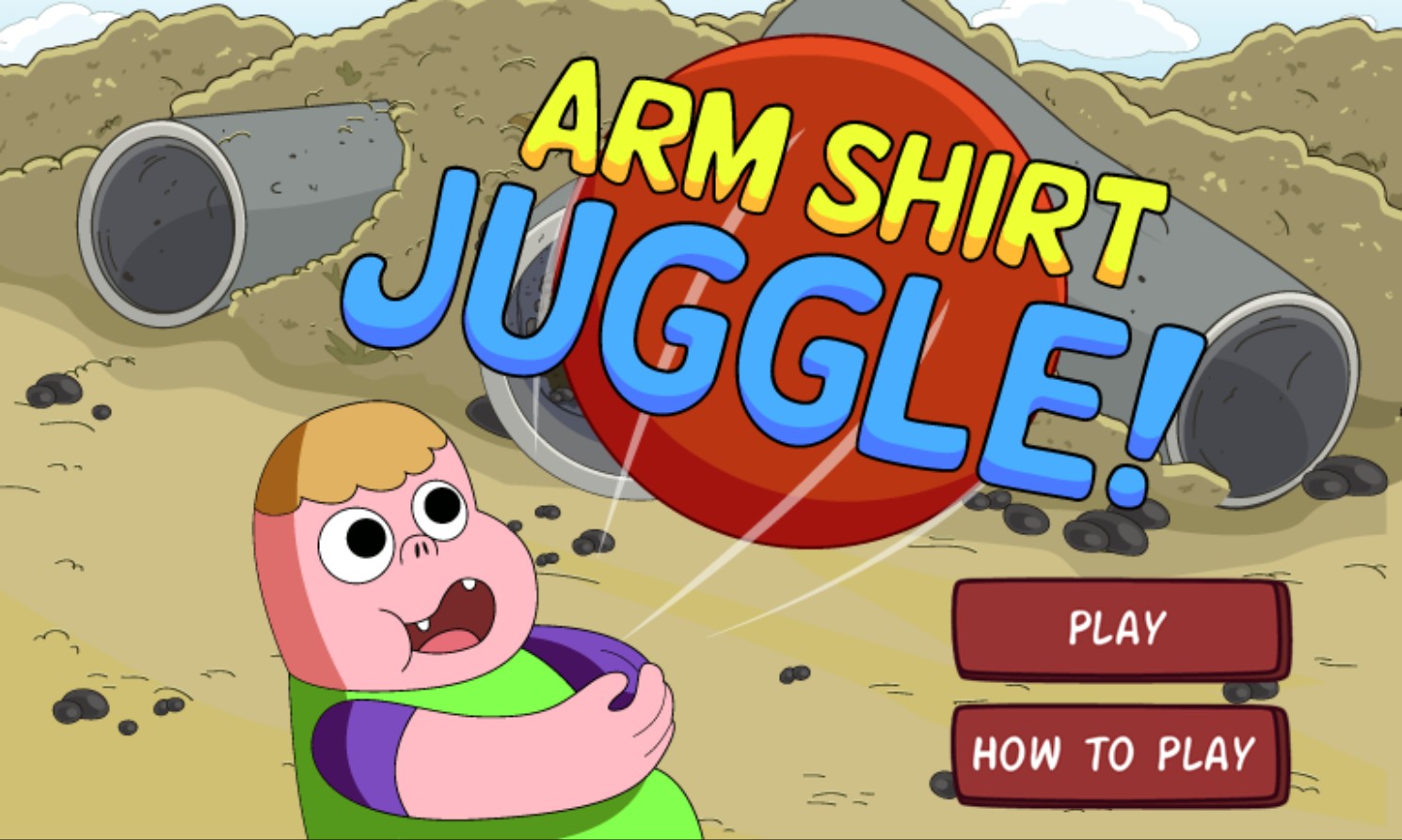 Clarence Arm Shirt Juggle Cartoon Network Game