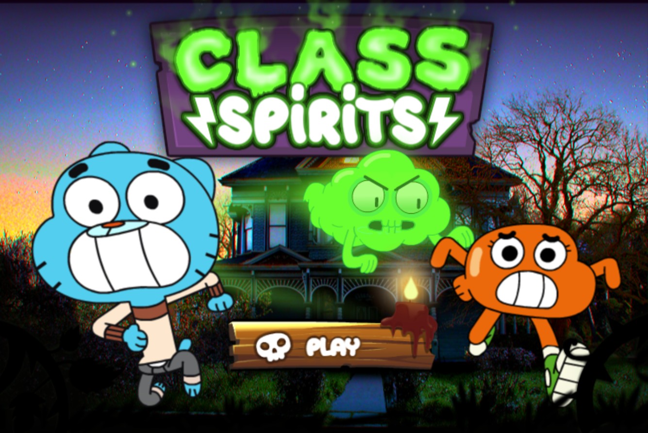 Class Spirits Gumball - Play The Amazing World of Gumball Ghost Hunter Game
