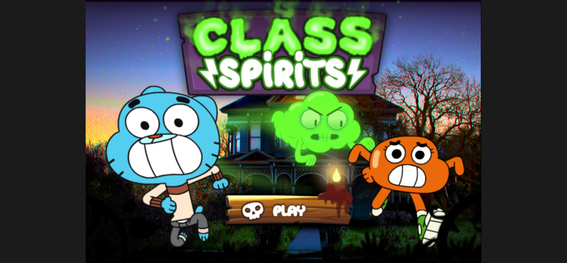 Class Spirits - Play The Amazing World of Gumball Ghost Game