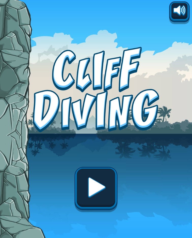 Cliff Diving HTML5 Summer Sports Game