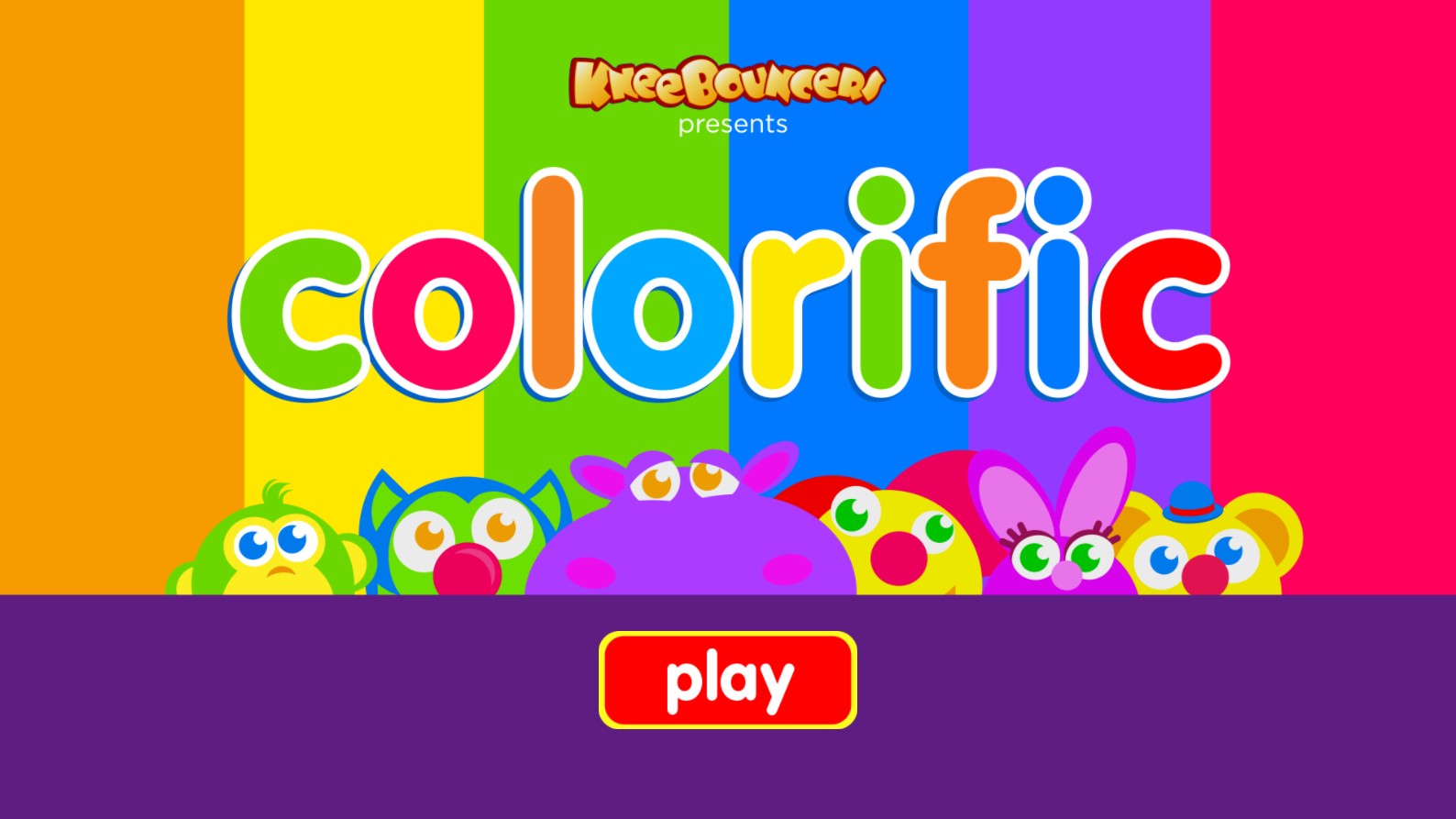 Colorific KneeBouncers Educational Browser Game