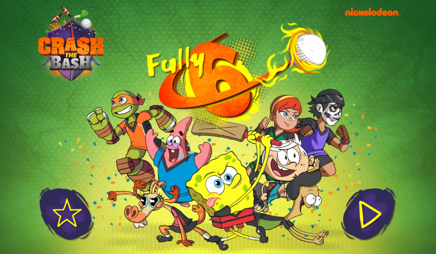 Crash The Bash Fully 6 Nickelodeon Sports Game