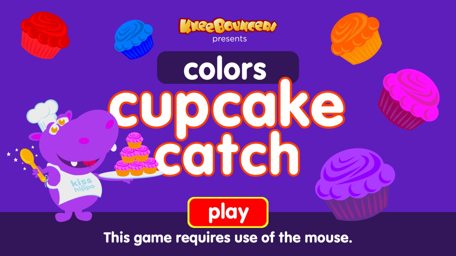 Cupcake Catch Colors - Fun Educational Browser Game for Kids