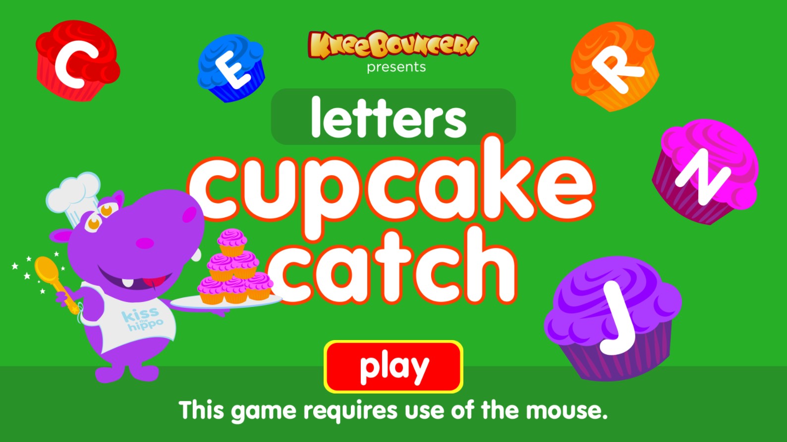 Cupcake Catch Letters - Fun Educational Browser Game
