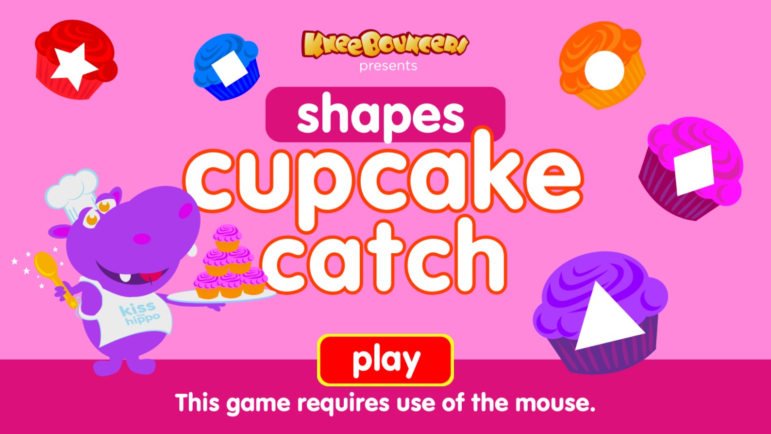 Cupcake Catch Shapes - Fun Educational Game for Kids