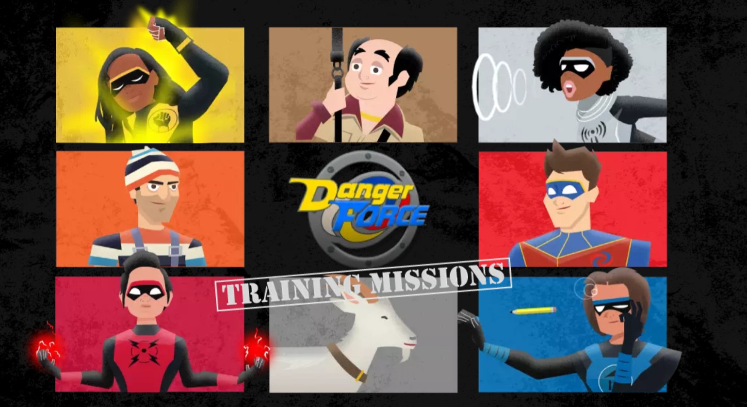 Danger Force Training Missions - Nickelodeon Superhero Game