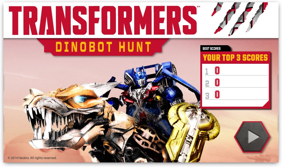 Transformers Dinobot Hunt - Action Robot Game
