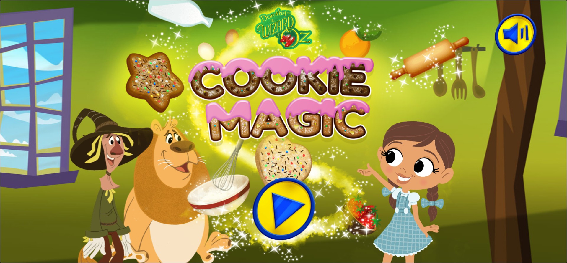 Dorothy and the Wizard of Oz Cookie Magic
