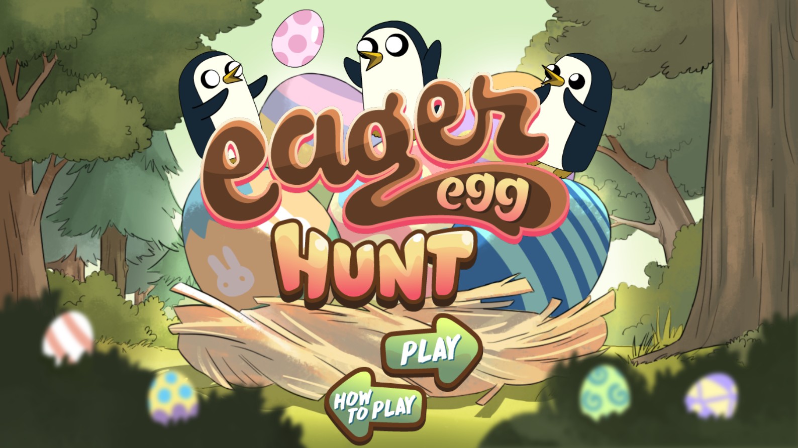 Eager Egg Hunt - Adventure Time Online Game