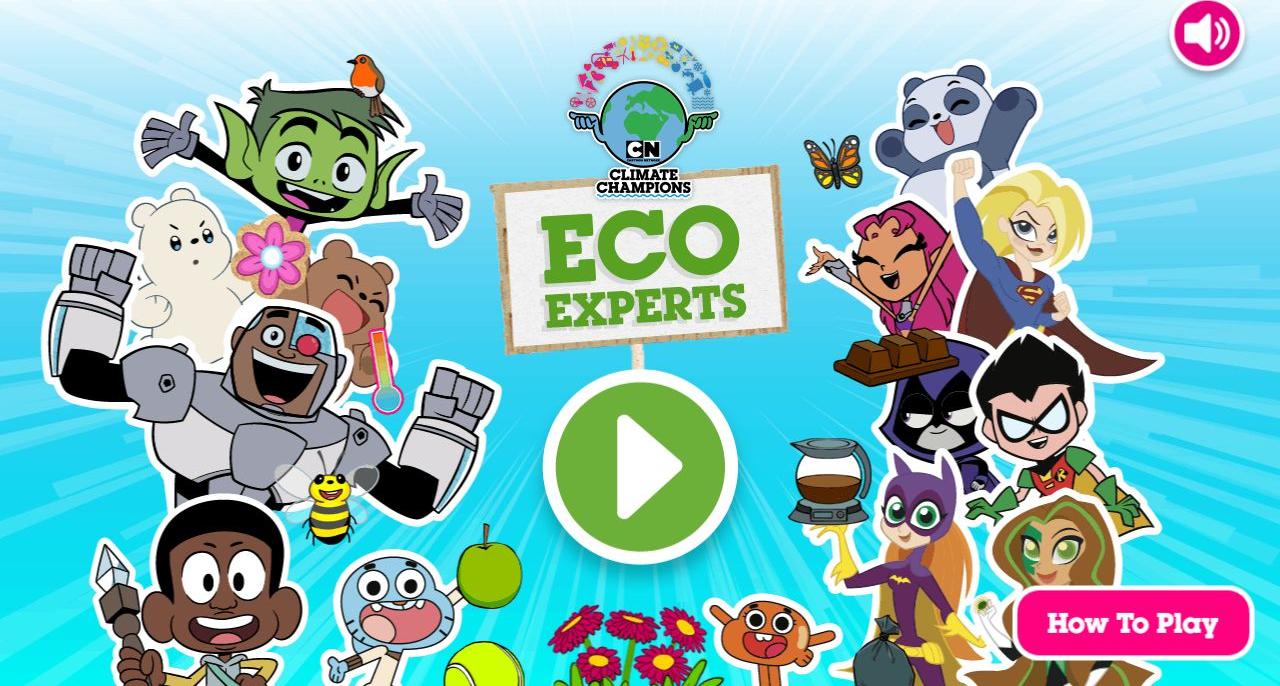 Eco Experts Cartoon Network Climate Champions Game