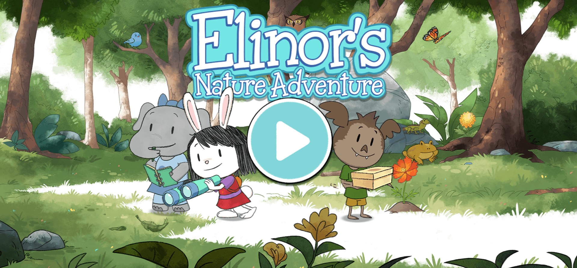 Elinor's Nature Adventure - Educational Kids Browser Game