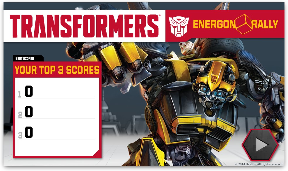 Transformers Energon Rally - Play Free Robot Racing Game