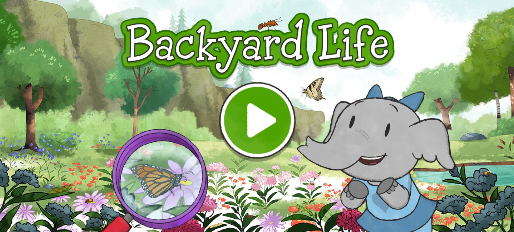 Backyard Life - Explore Nature and Insects Game