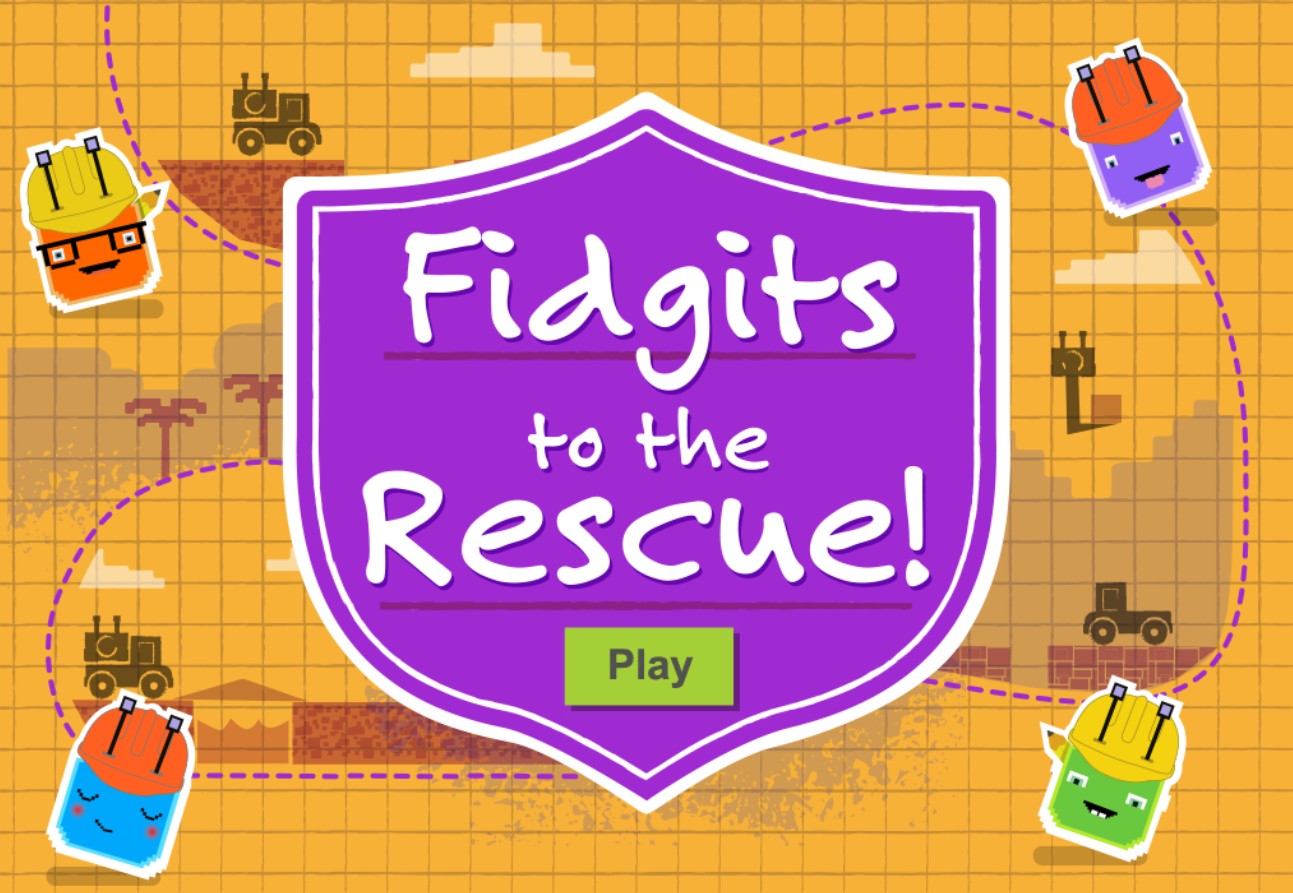 Fidgits to the Rescue - Fun Puzzle Adventure Game