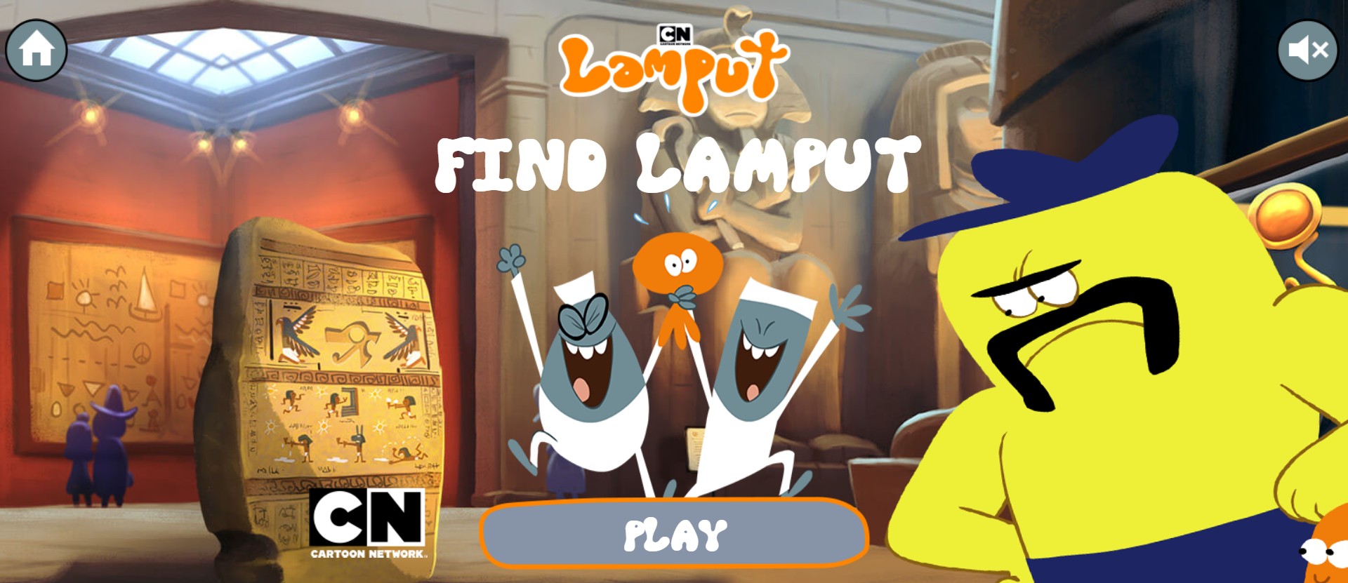Find Lamput Cartoon Network Game