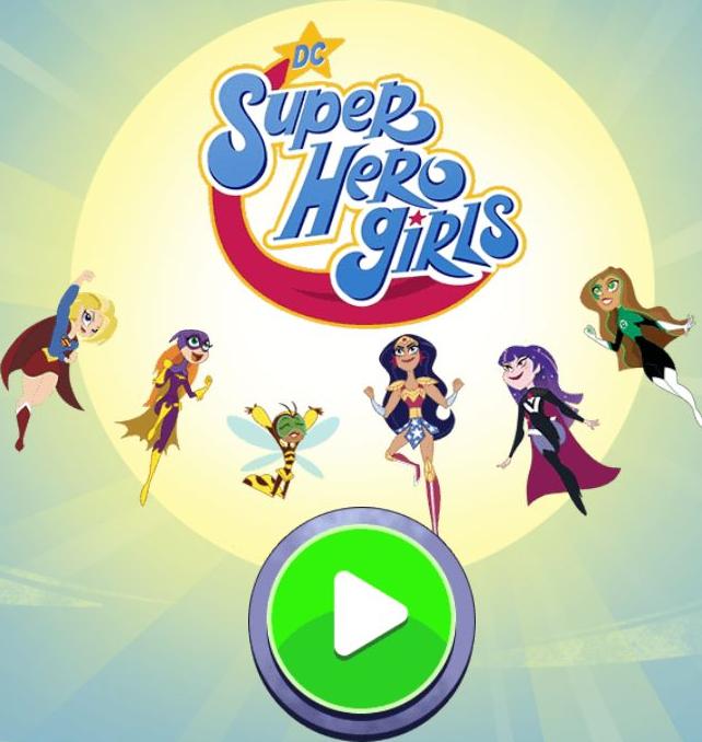 DC Super Hero Girls Frenemies Browser Game