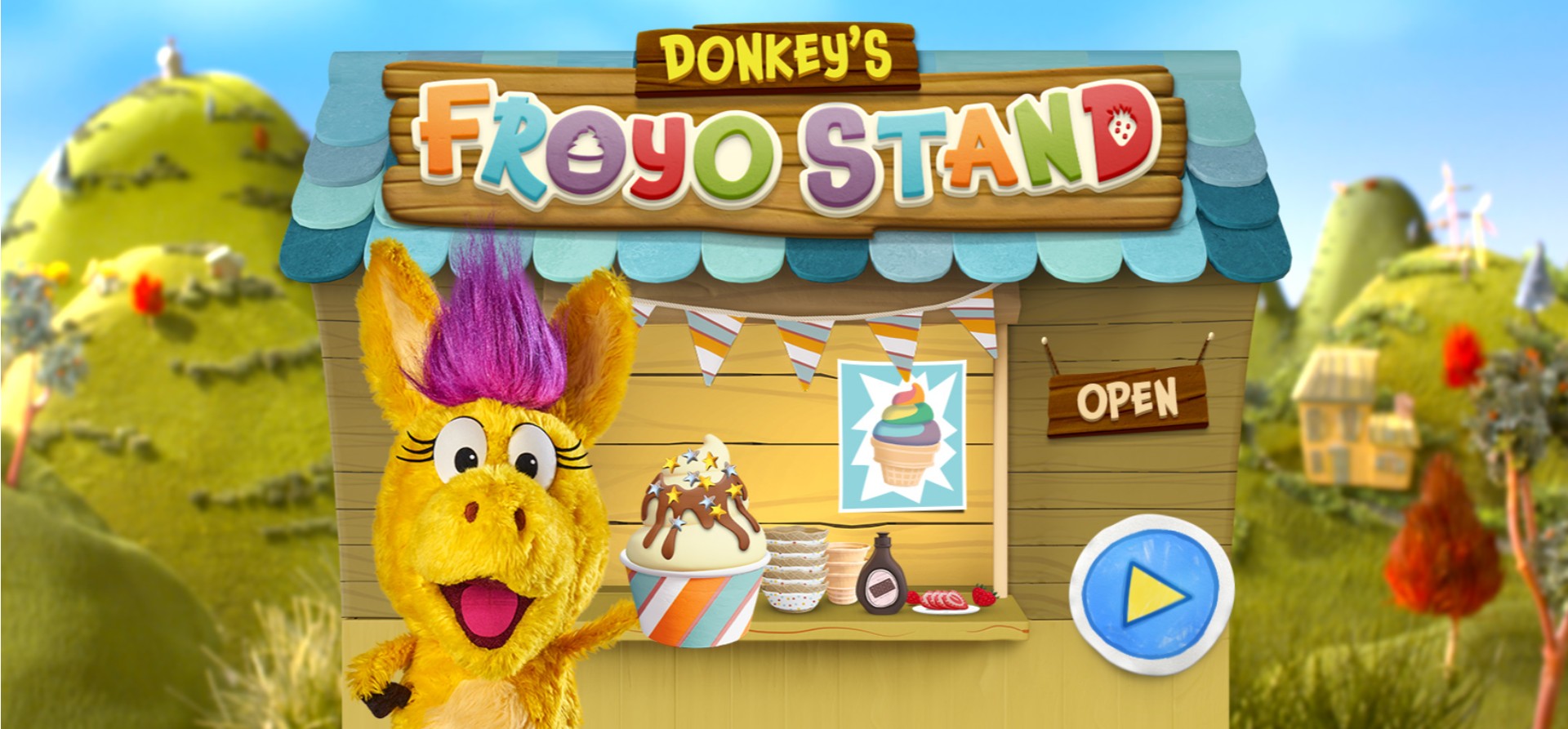 Donkey's Froyo Stand Game