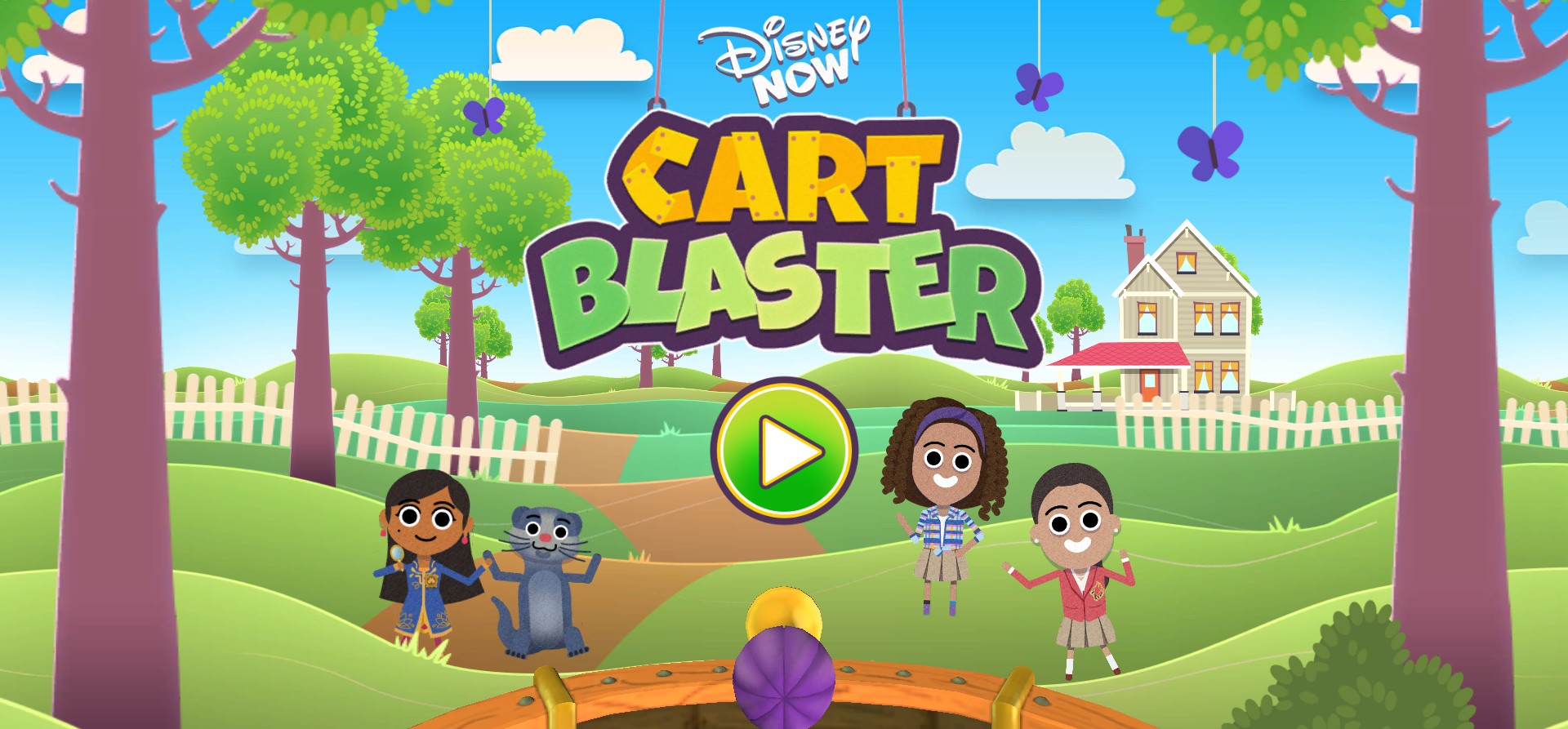 Cart Blaster - Play Fun Disney NOW Browser Game