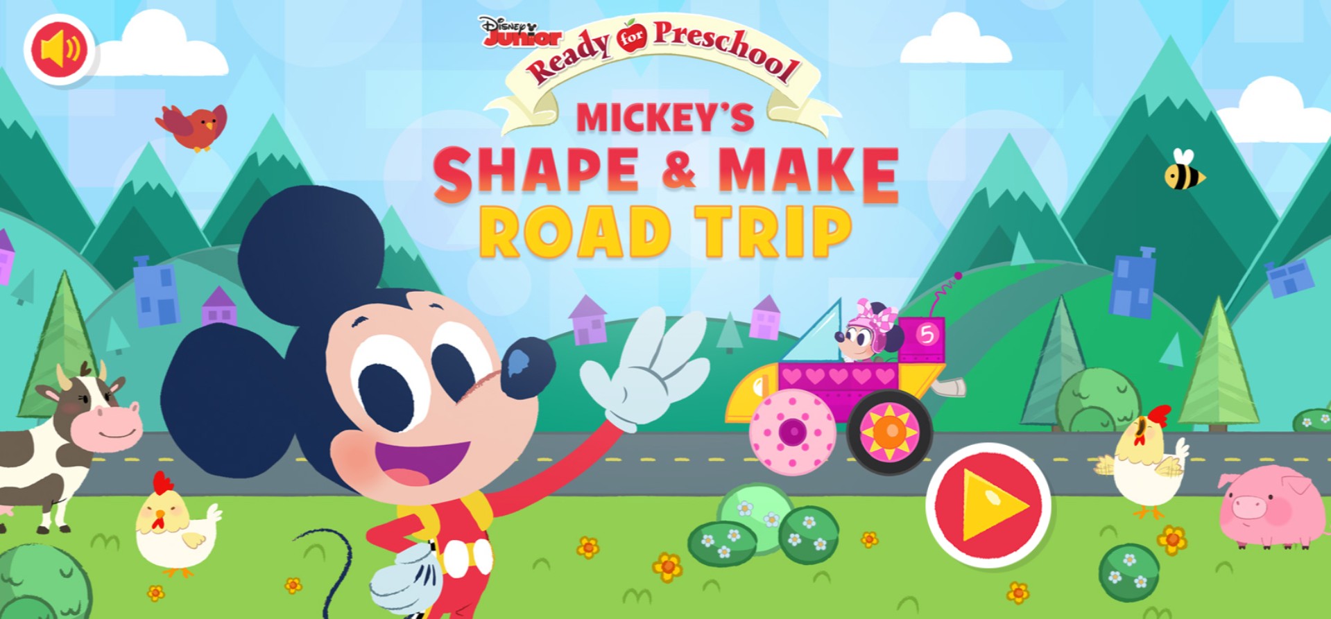 Mickey's Shape and Make Road Trip